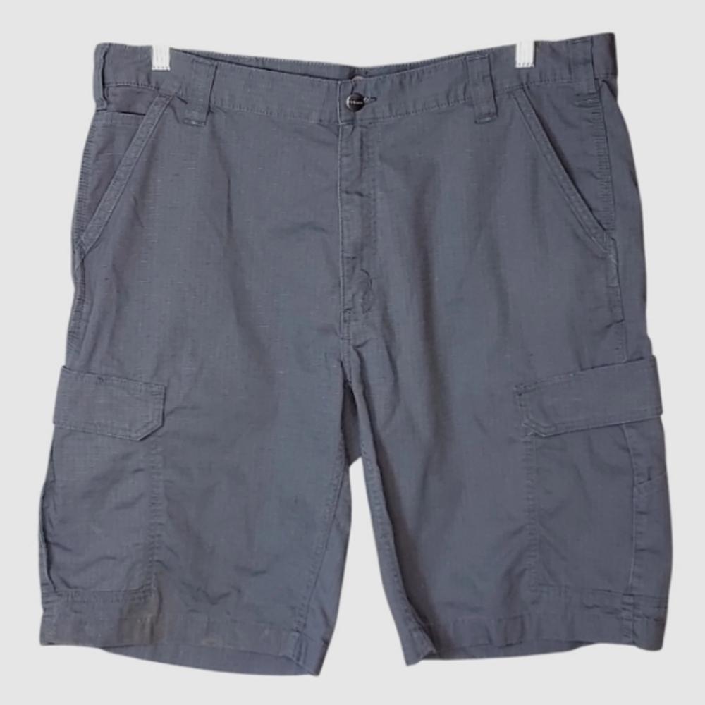 Carhartt Men 40 Shadow Gray Force Broxton Cargo Short Relaxed Gorpcore Skater
